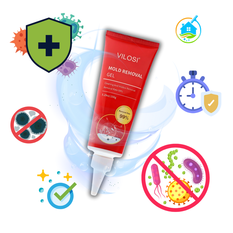 Gel détachant anti-moisissure