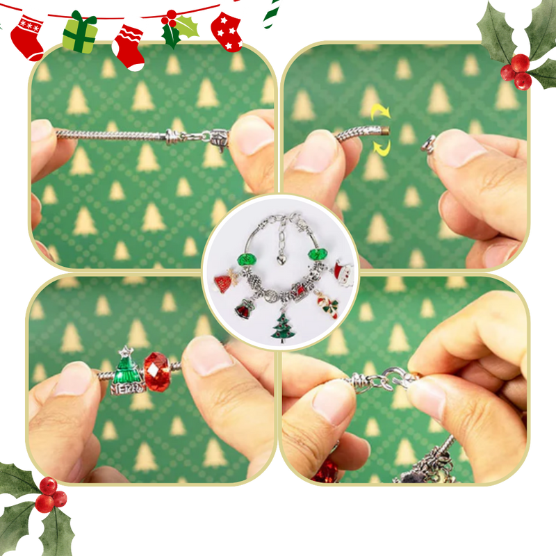 Calendrier de l'Avent Bijoux à faire soi-même de 24 jours