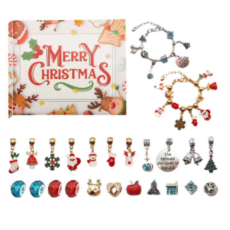 Calendrier de l'Avent Bijoux à faire soi-même de 24 jours