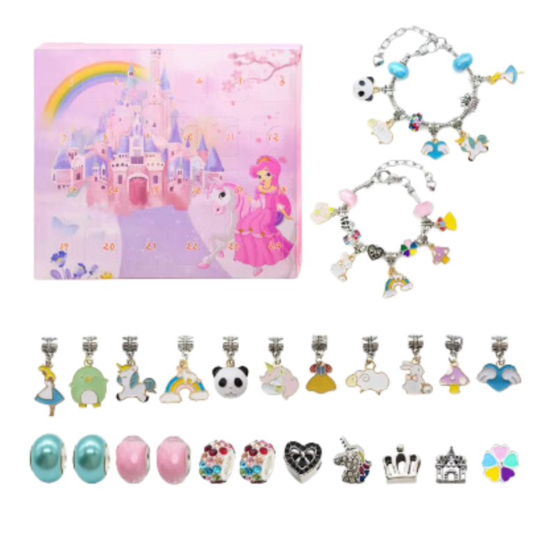 Calendrier de l'Avent Bijoux à faire soi-même de 24 jours