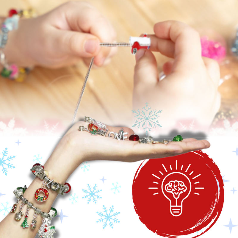 Calendrier de l'Avent Bijoux à faire soi-même de 24 jours