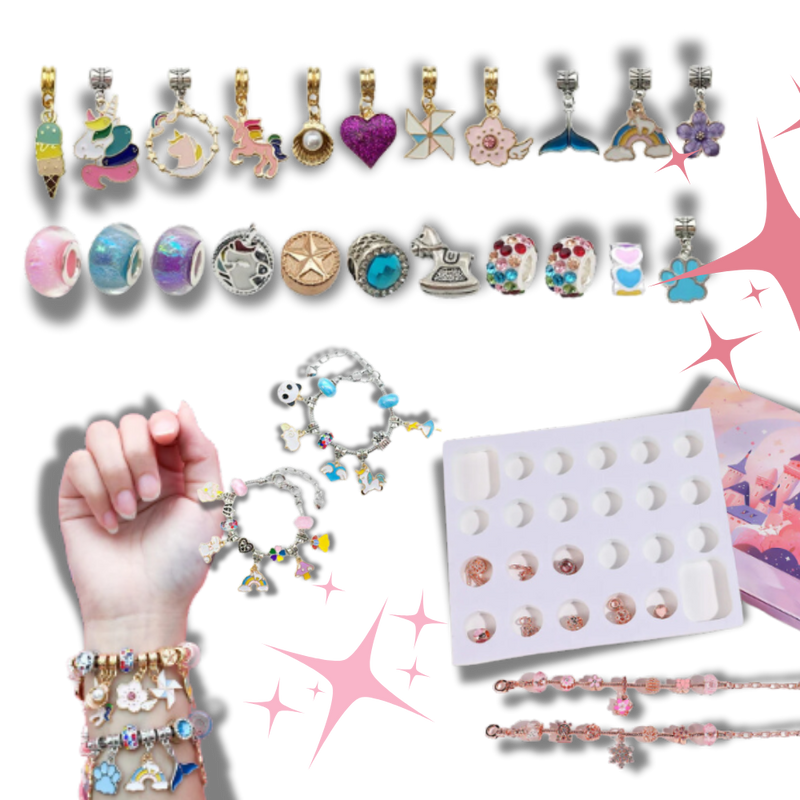 Calendrier de l'Avent Bijoux à faire soi-même de 24 jours