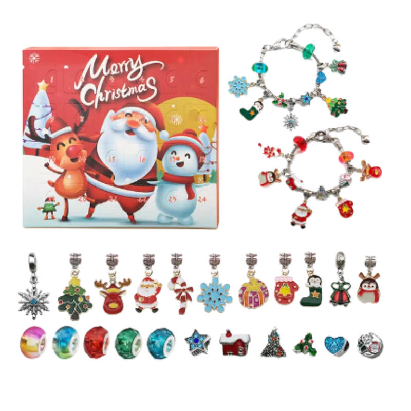 Calendrier de l'Avent Bijoux à faire soi-même de 24 jours