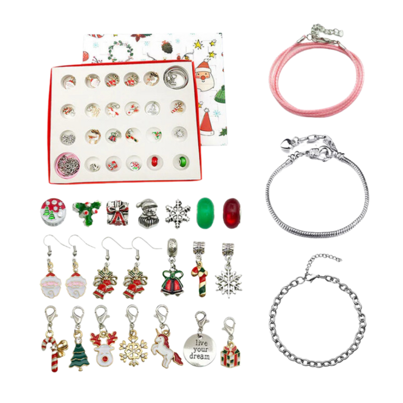 Calendrier de l'Avent Bijoux à faire soi-même de 24 jours