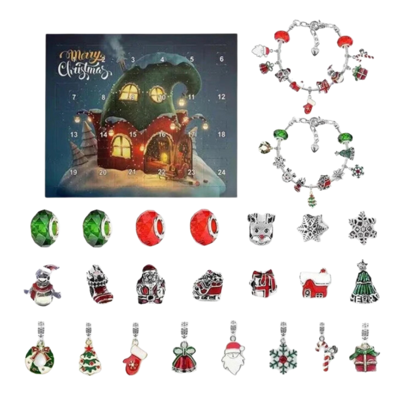 Calendrier de l'Avent Bijoux à faire soi-même de 24 jours