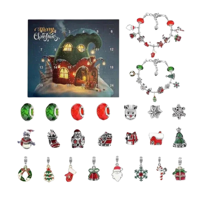 Calendrier de l'Avent Bijoux à faire soi-même de 24 jours