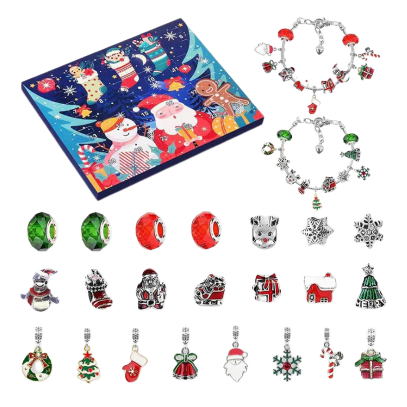 Calendrier de l'Avent Bijoux à faire soi-même de 24 jours