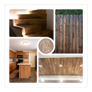 Outil de peinture imitation grain de bois