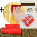 Outil de peinture imitation grain de bois