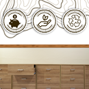 Outil de peinture imitation grain de bois