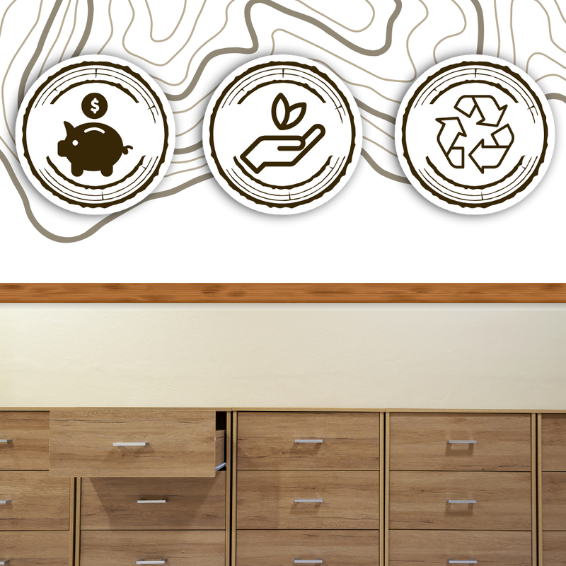 Outil de peinture imitation grain de bois