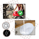 Bol à céréales avec séparation sec-humide