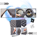 Tapis désinfectant à double zone de nettoyage