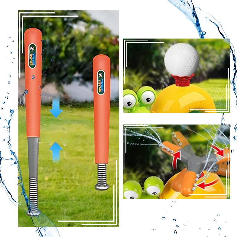 Jeu de baseball à jet d'eau