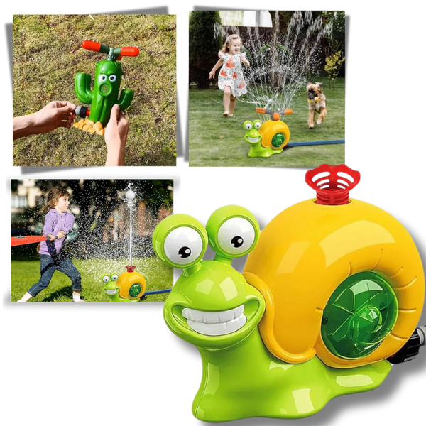 Jeu de baseball à jet d'eau