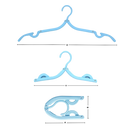 Cintres pliables double taille