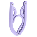 Cintres pliables double taille