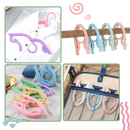 Cintres pliables double taille