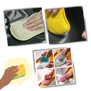 Éponge à vaisselle durable et réutilisable