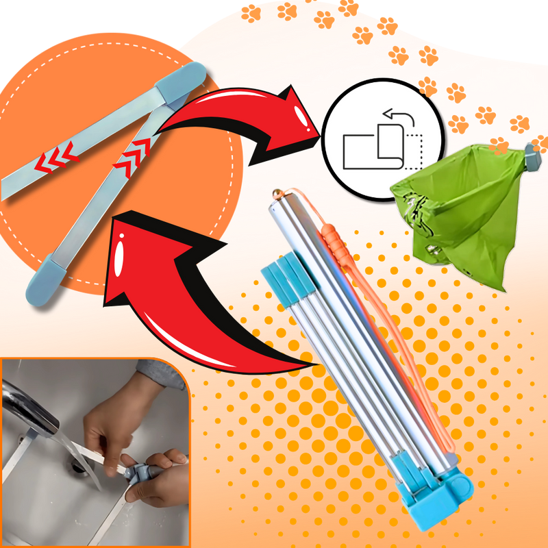 Ramasse-crottes facile à nettoyer