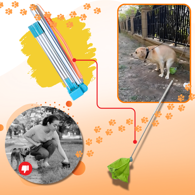 Ramasse-crottes facile à nettoyer