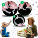 Support de plantes facile à clipser