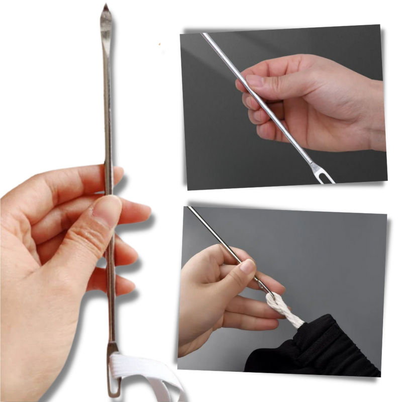 Enfileur facile de cordon de serrage de la ceinture