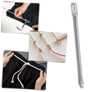 Enfileur facile de cordon de serrage de la ceinture