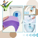 Feuilles nettoyantes écologiques pour les toilettes