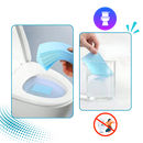 Feuilles nettoyantes écologiques pour les toilettes