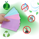 Feuilles nettoyantes écologiques pour les toilettes