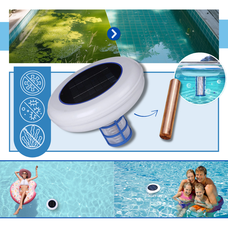 Ioniseur solaire de piscine