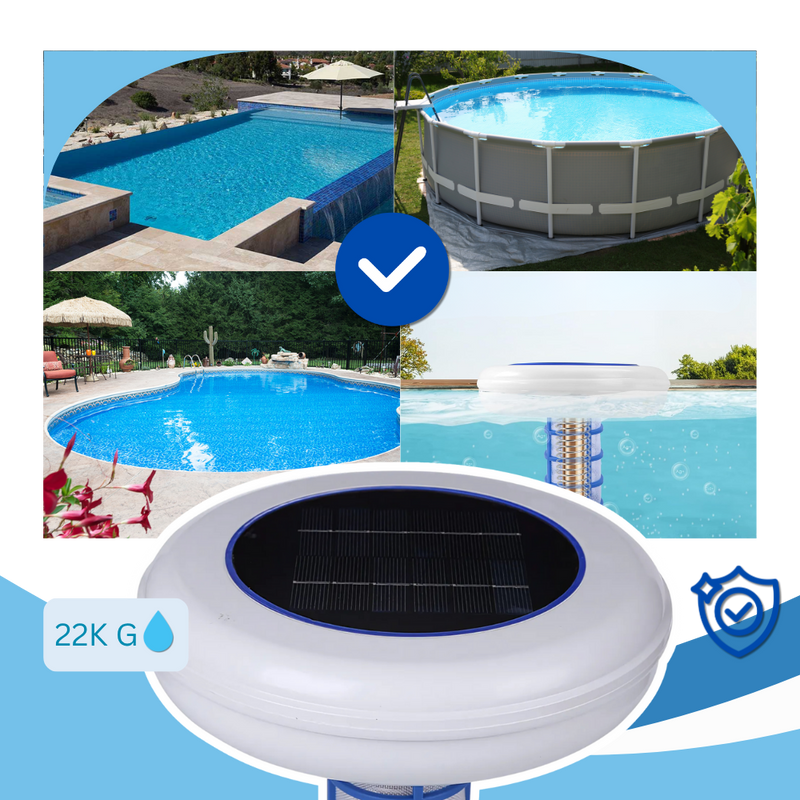 Ioniseur solaire de piscine