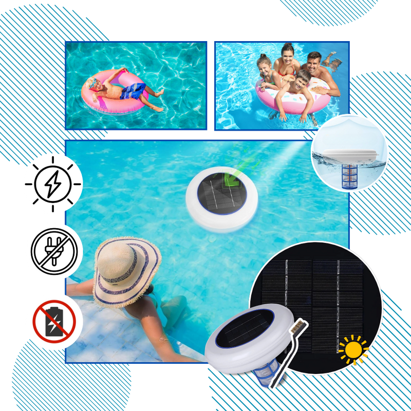 Ioniseur solaire de piscine