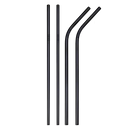 Paille réutilisable en acier inoxydable