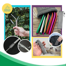 Paille réutilisable en acier inoxydable