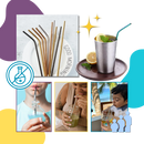 Paille réutilisable en acier inoxydable