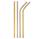 Paille réutilisable en acier inoxydable