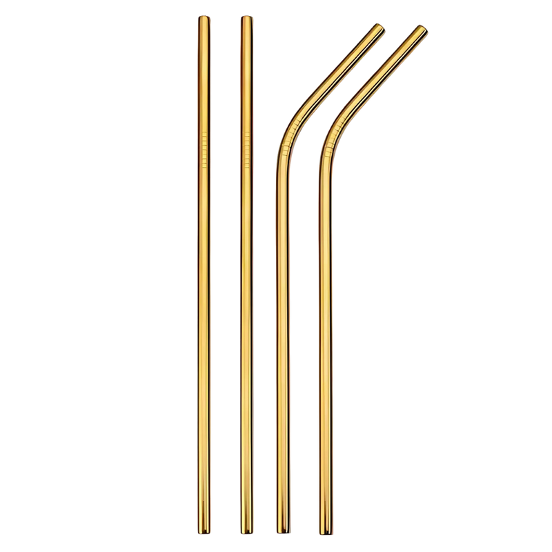 Paille réutilisable en acier inoxydable