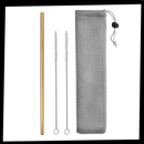 Paille réutilisable en acier inoxydable