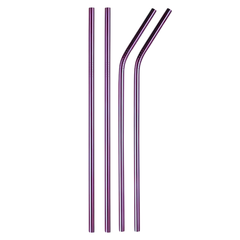 Paille réutilisable en acier inoxydable