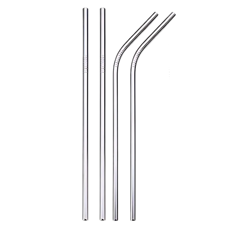 Paille réutilisable en acier inoxydable