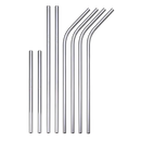 Paille réutilisable en acier inoxydable