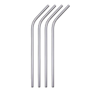 Paille réutilisable en acier inoxydable
