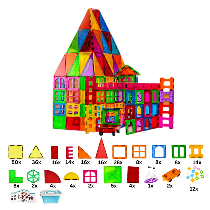 Blocs de construction magnétiques éducatifs