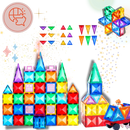 Blocs de construction magnétiques éducatifs