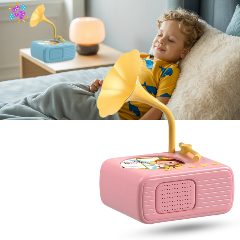 Jouet éducatif gramophone rétro