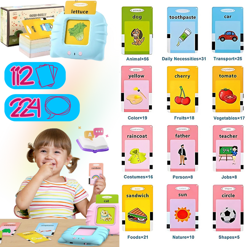 Cartes parlantes éducatives pour enfants