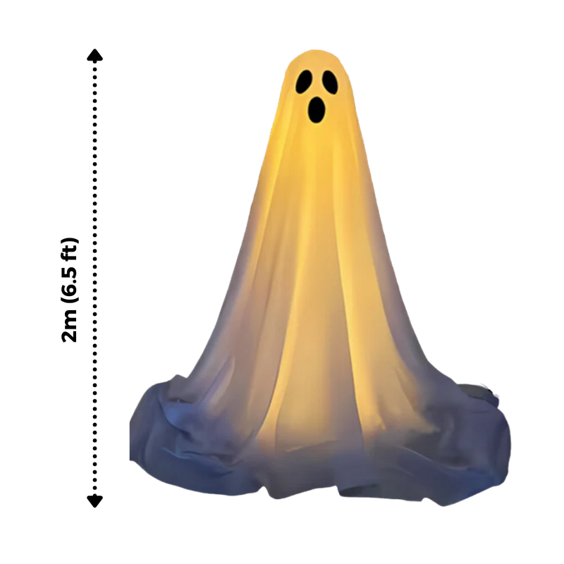 Fantôme lumineux et effrayant pour Halloween