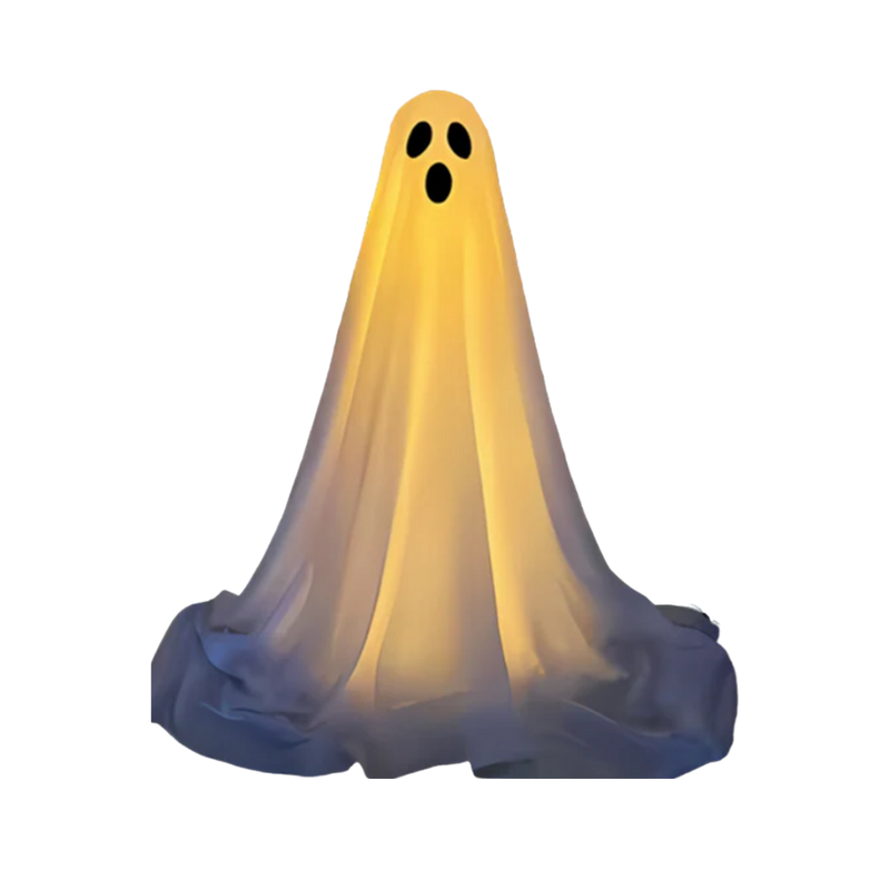 Fantôme lumineux et effrayant pour Halloween